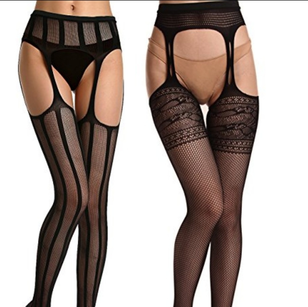 🔥💋2 pairs garter panty hose💋🔥